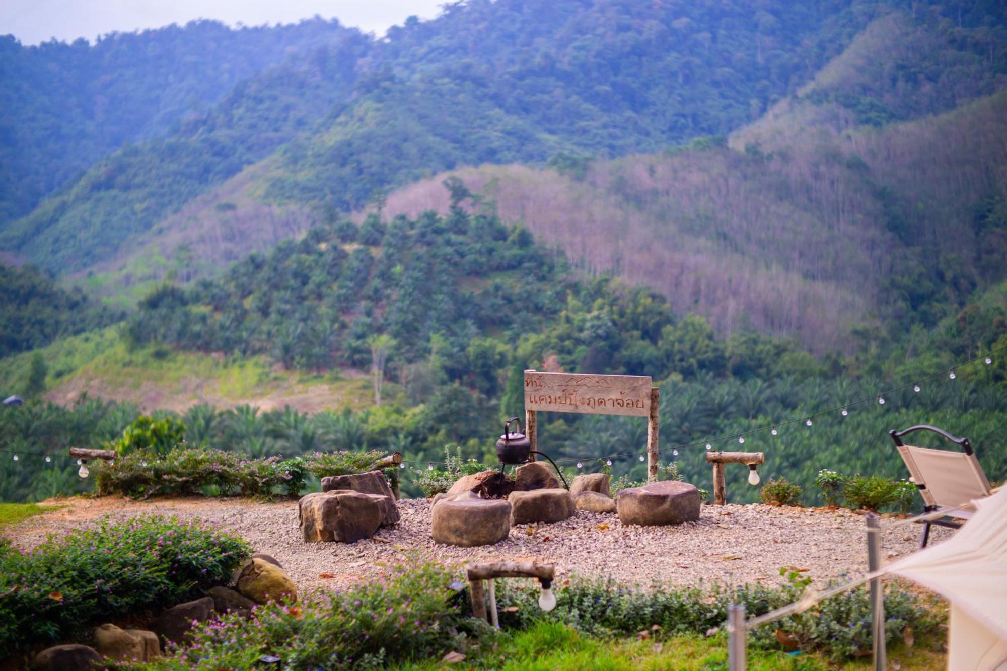 Camping Phutajoy Khaosok แคมป์ปิ้งภูตาจ้อยเขาศก Ban Thung Lang Tham Eksteriør billede